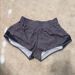 lululemon athletica Heather Gray Athletic Shorts